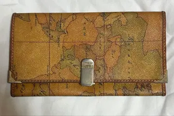 [새상품급] 플리마 클라세 장지갑 지도 도안 클립 PRIMA CLASSE