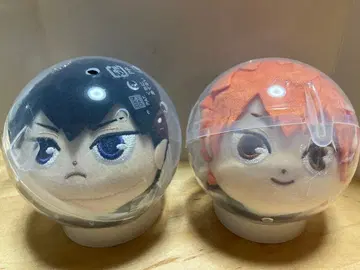 하이큐 캡슐 봉제 인형 컬렉션 2개 세트 히나타 쇼요 카게야마 토비오