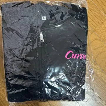 커브스 블랙 후드티 L 사이즈
