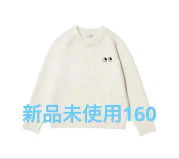 [새상품] 유니클로 x 아냐 힌드마치 프리미엄 라무 크루넥 스웨터