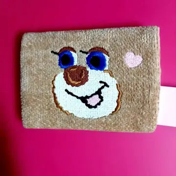 완판템 페이 라드 업 테디 걸 티슈 파우치