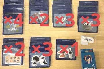 Eve/Under Blue/러버 참/반창고/스티커 x 18