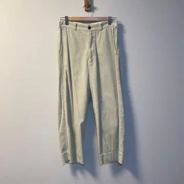 BEAMS BOY 아이보리 코듀로이 팬츠