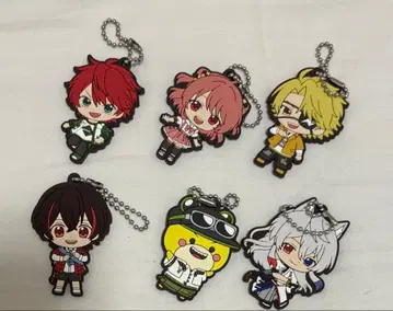 컬러풀 피치 가챠가챠 러버 마스코트 컴플리트 11개