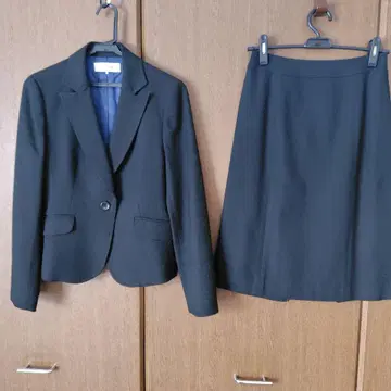 STYLE ME 셋업 스커트 수트 블랙