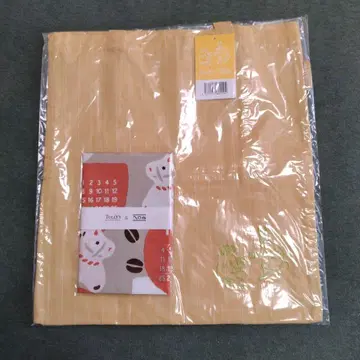 툴리스 커피 조수기화 토트백 카마와누 십이지 달력 수건