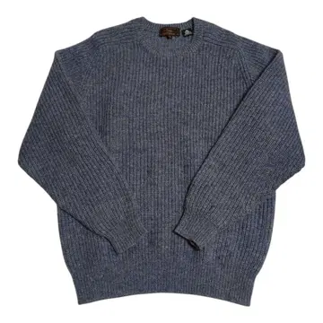 [ 새상품급 ] seahop 울 100% 리브 블루 그레이 믹스 컬러