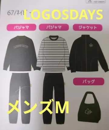LOGOS DAYS 남성용 M 룸웨어 세트