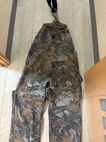 카모플라쥬 코튼 오버롤