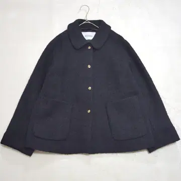 컨디션 최상 38 현행 택 매킨토시 부클레 자켓 둥근 카라 골드 버튼