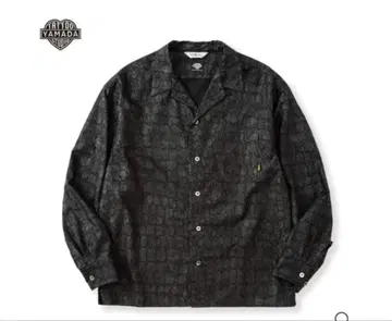 x TSY CROCODILE PATTERN SHIRT