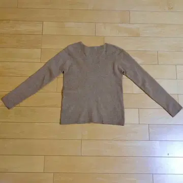 F/style 홀가먼트 리브 편직 울 니트