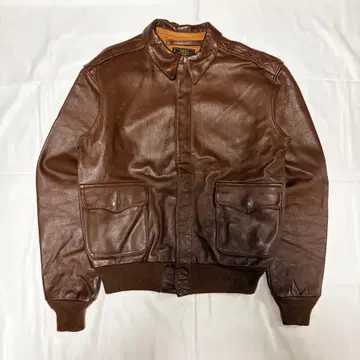 AVIREX A-2 플라이트 자켓 USA제 미국제 가죽 자켓