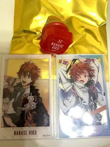 아이돌리쉬 세븐 나나세 리쿠 반지 라이트 아크릴 카드