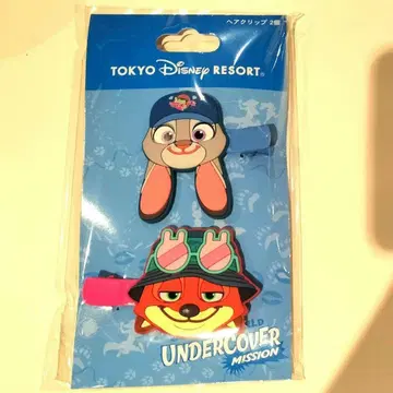 닉 주디 헤어 클립 주토피아2 도쿄 디즈니 리조트