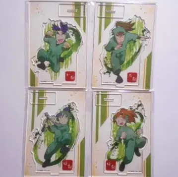 닌타마 란타로 빈티지 시리즈 아크릴 스탠드 4개 세트