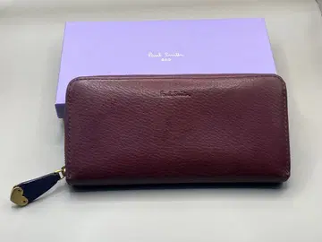폴 스미스 버건디 장지갑