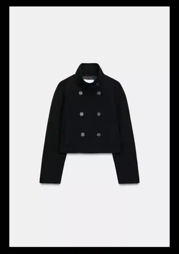이번 시즌 더블 브레스트 크롭 자켓 ZARA