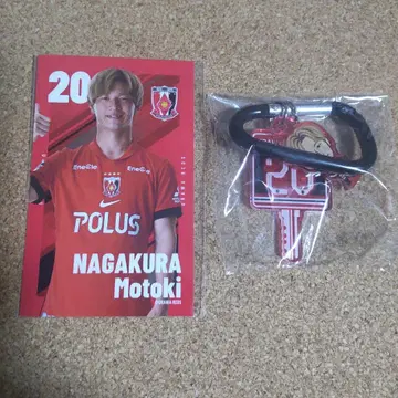 우라와 레즈 번호판 카라비너 레어 카드 나가쿠라 미키