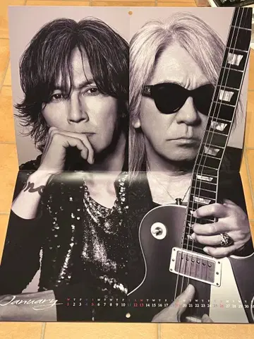 새상품 B'z 2025년 달력