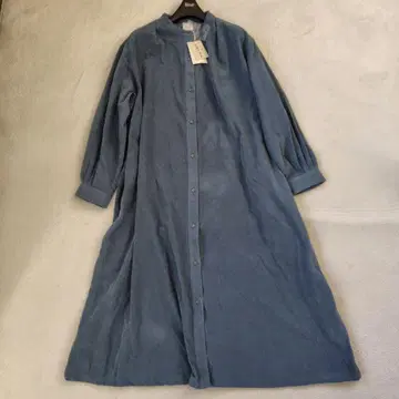 새상품 23AW 정가 1.95만 nofl 아라다키 코듀로이 턱 원피스