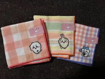 치이카와 거즈 손수건 핸드 타월 치이카와 하치와레 토끼