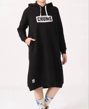 새상품 CHUMS 롱 파카 참스 원피스 bgm