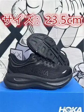 호카 오네오네 본디 9 스니커즈 23.5cm 블랙