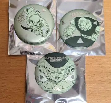 드래곤볼 전투력 캔뱃지 컬렉션 피콜로 크리링 프리저