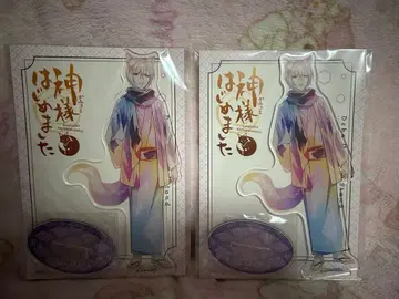 오늘부터 신령님 토모에 아크릴 스탠드 2개 세트