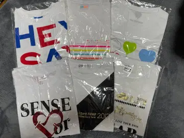 최저가 Hey! Say! JUMP 투어 T셔츠 6매 세트