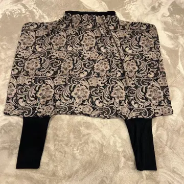 안티카 레이스 꽃무늬 사루엘 팬츠