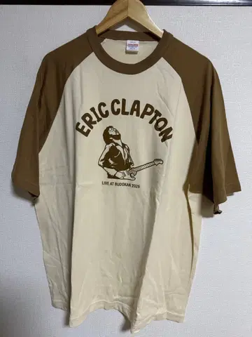 에릭 클랩튼 라이브 셔츠 XL
