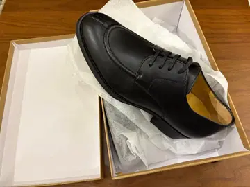 shiun COW LEATHER U-TIP DERBY 사이즈 41