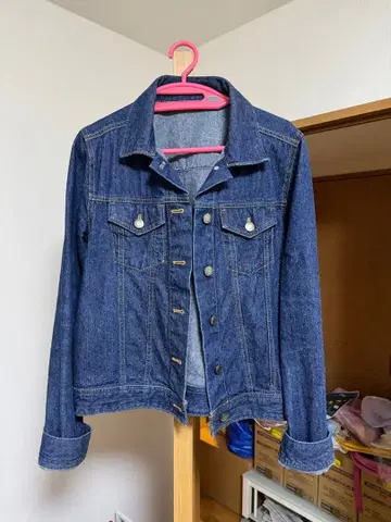 새상품급 차오패닉 인디고 데님 자켓