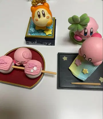 커비 와돌디 피규어 화과자 클로버