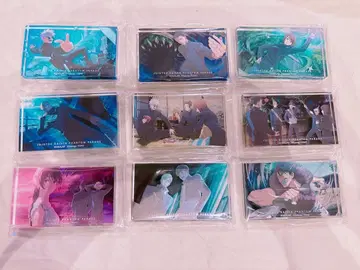 주술회전 팬파레 복권 D상 아크릴 블록 컴프 세트 모음