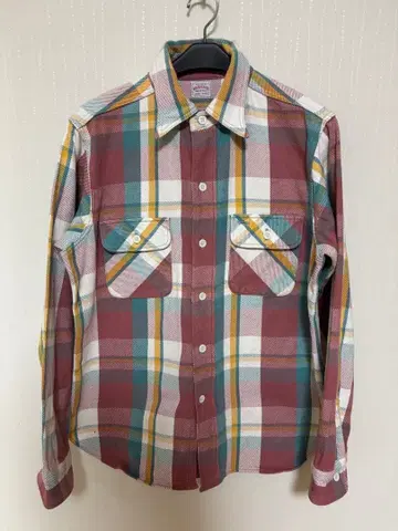 웨어하우스 플란넬 셔츠 핑크 체크 L 아메카지 WAREHOUSE