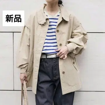 FREAK'S STORE 빈티지 라이크 숏 볼륨 코트 A라인