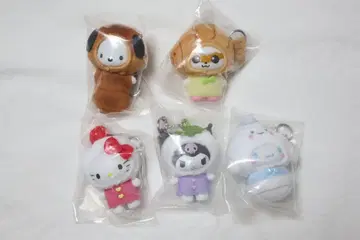 산리오 치비토모 시크릿 키링 5개 세트