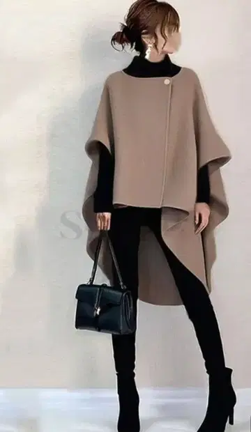 돌먼 슬리브 버튼 7부 소매 랜덤 티어드 무지 심플 후드티