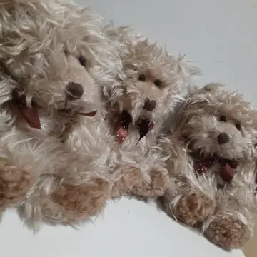 레어 미국 TOY 제조사 RUSS사 테디베어 봉제 인형 곰 봉제 인형