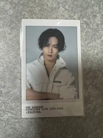THE RAMPAGE 카와무라 카즈마 스티커 카드 익명 배송