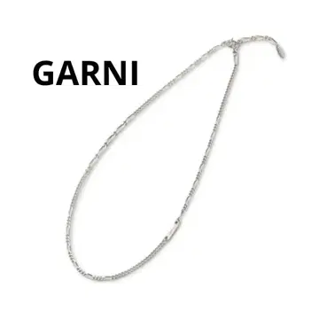 GARNI 가르니 목걸이 믹스 체인 실버925 각인 52cm