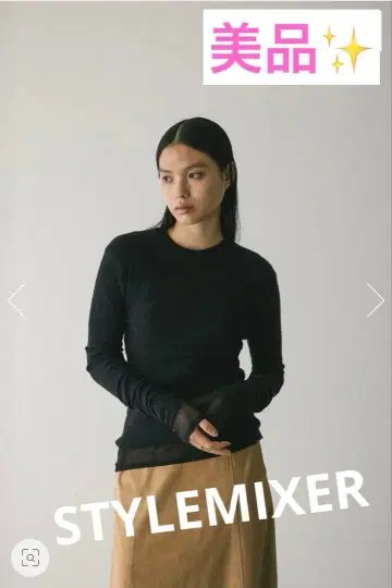 새상품급 STYLEMIXER 롱 슬리브 소프트 니트