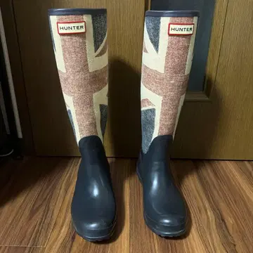 HUNTER 유니언 잭 사이즈 4