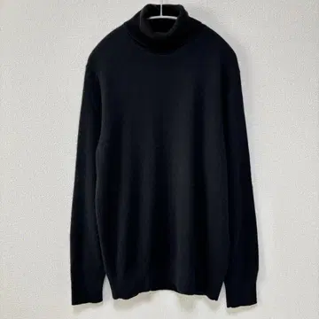 UNIQLO 캐시미어 터틀넥 스웨터 블랙 M