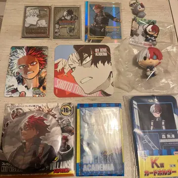 나의 히어로 아카데미아 히로아카 원화전 제일복권 토도로키 쇼토 숏 세트