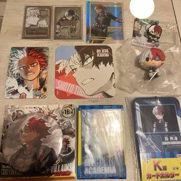 나의 히어로 아카데미아 히로아카 원화전 제일복권 토도로키 쇼토 숏 세트