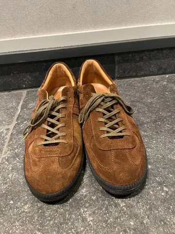 레어템 BROTHER BRIDGE BERLIN 브라운 스웨이드 스니커즈